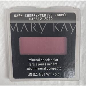 Mary Kay Mineral Cheek Color - DARK CHERRY - .18 oz / 5g - 046612 2D20 NEW